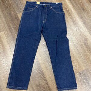 Wrangler Rugged Wear Mens Classic Fit Jeans 36x29 Regular Seat & Thigh Dark Blue